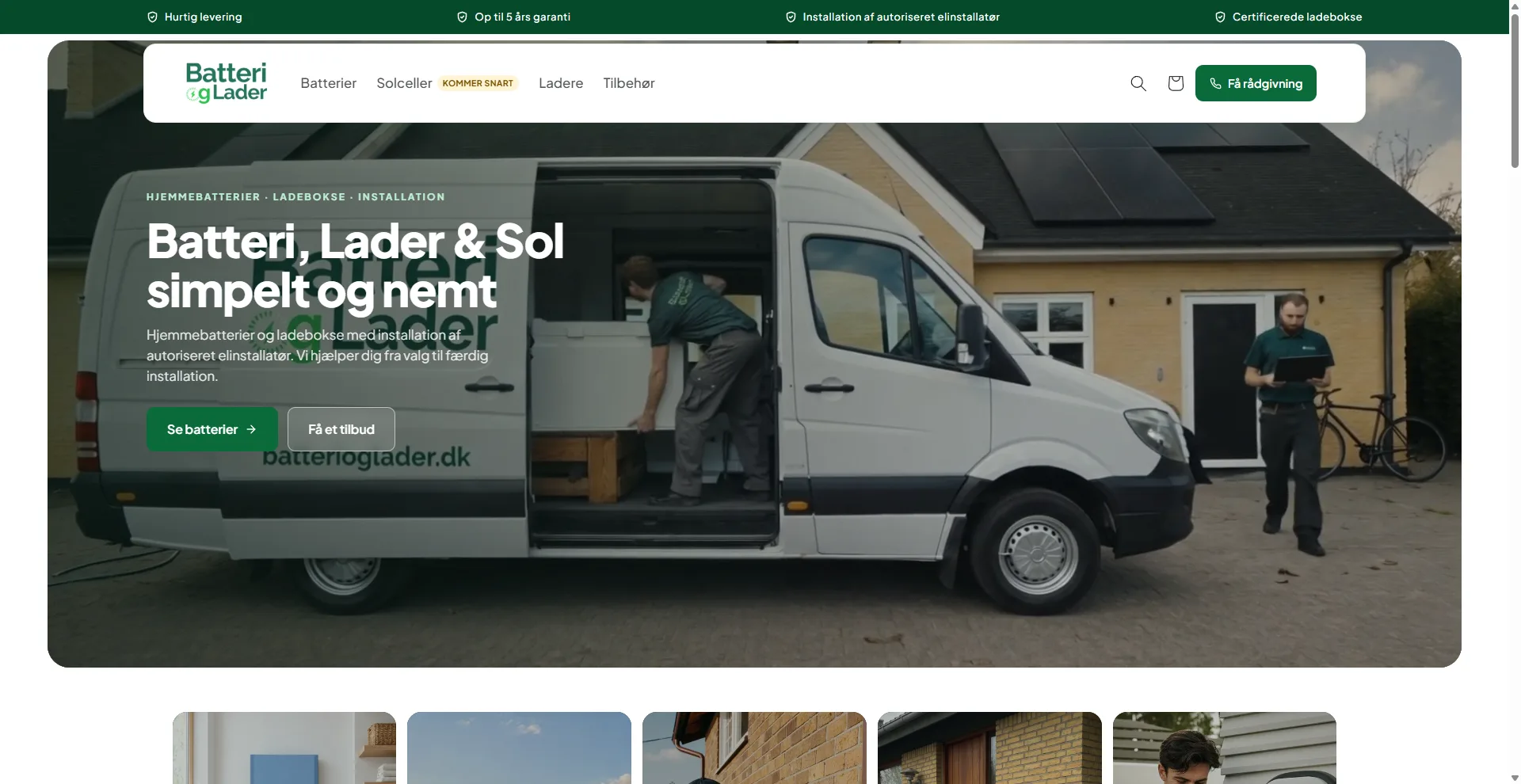 Batterioglader website